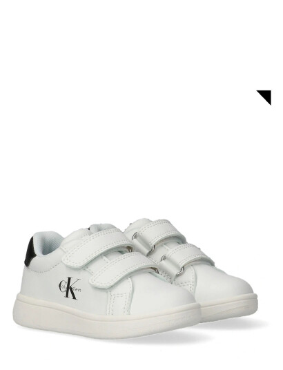 Calvin Klein Calvin Klein Low Cut Velcro Sneaker White 30 Calvin Klein Calvin Klein Low Cut Velcro Sneaker White 30