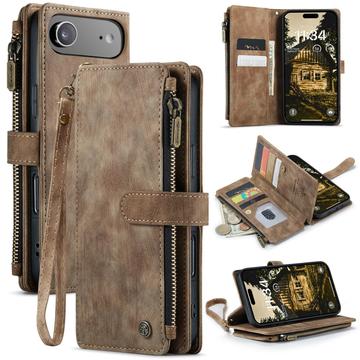 Caseme iPhone Air C30 Multifunksjonell Lommebok deksel   Brun