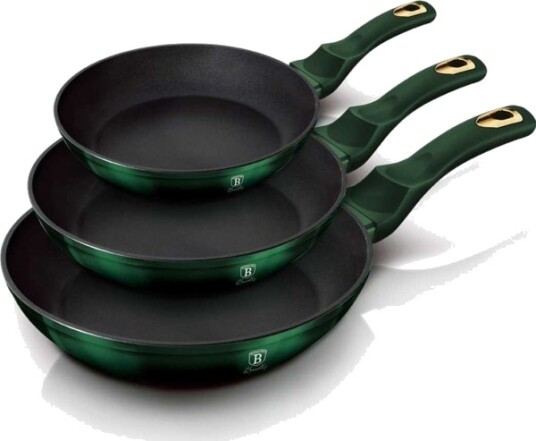 Berlinger Haus Stekepannesett Emerald 20/24/28 Cm