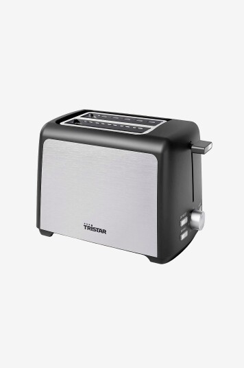 Tristar BR-1058 800W Brødrister med 2 skiver i rustfritt stål