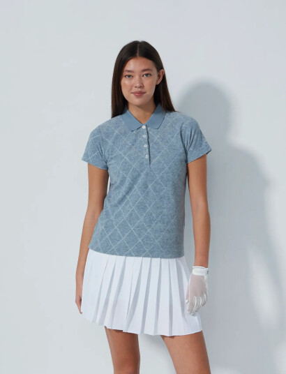 Daily Sports Terry Touch Ss Polo Shirt - Grey - XS