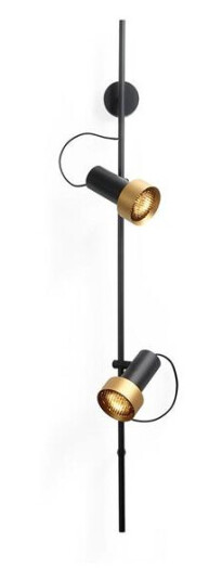 Trizo21 Trizo 21 2Thirty-WV2 Honeycomb Vegglampe Sort/ Gull Ring