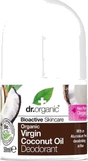 Dr. Organic Coconut Oil Deo Roll On 50ml