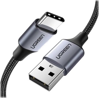 Ugreen Quick Charge 3.0 USB-C Kabel 3A 2m Grå