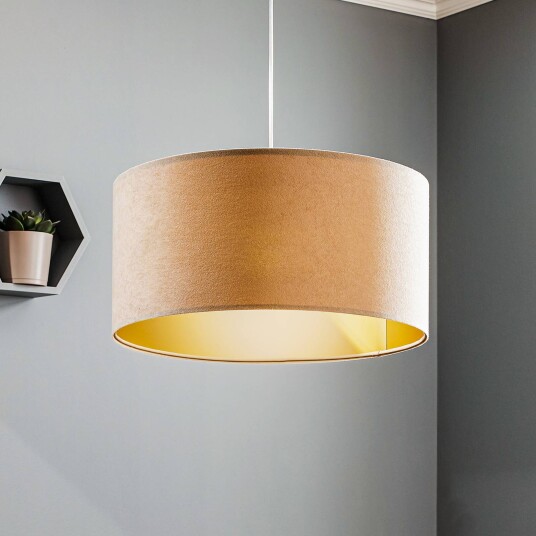 Maco Design Salina pendellampe beige/gull Ø 50cm Maco Design Salina pendellampe beige/gull Ø 50cm