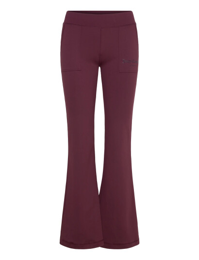 Juicy Couture Activewear Farah Low Rise Leggings - Burgundy - S