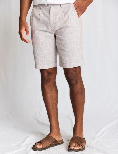 Bruun & Stengade Bs Darion Regular Fit Shorts Beige 33