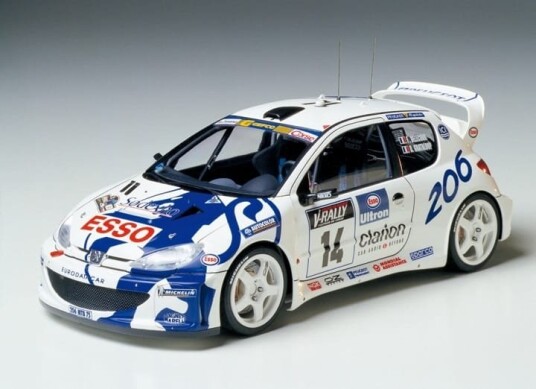 Tamiya 1/24 Peugeot 206 WRC