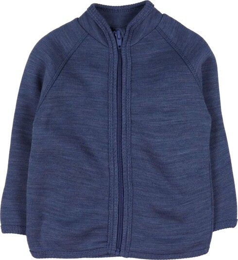 Smallstuff Cardigan   Ull   Denim Melert   Smallstuff   104/110   Cardigan   Blå   104 110