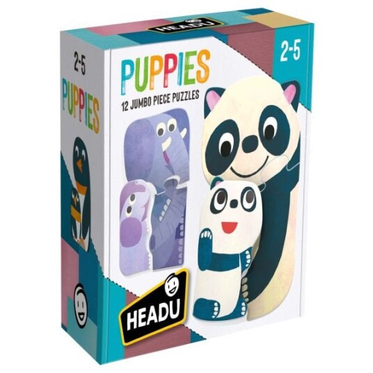 Headu Ecoplay Dyrepuslespil 2+Ã¥r