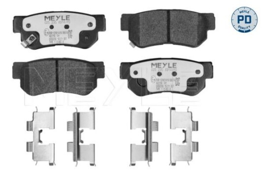 Bremseklosser MEYLE 025 235 4314/PD Bremseklosser MEYLE 025 235 4314/PD