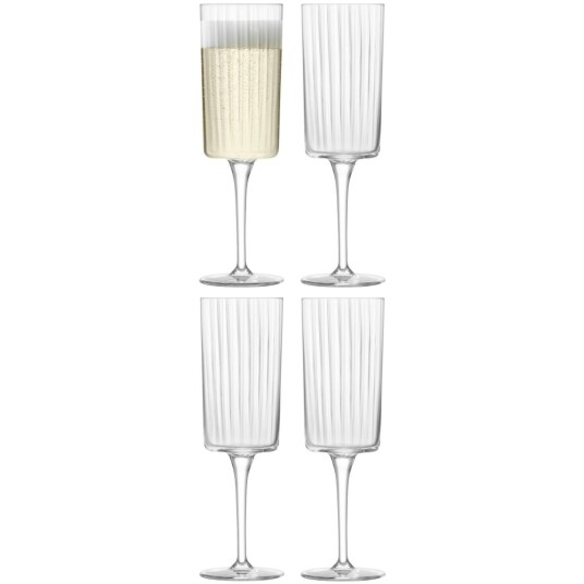 Lsa International Gio Line Champagneglass 4 pk Lsa International Gio Line Champagneglass 4 pk