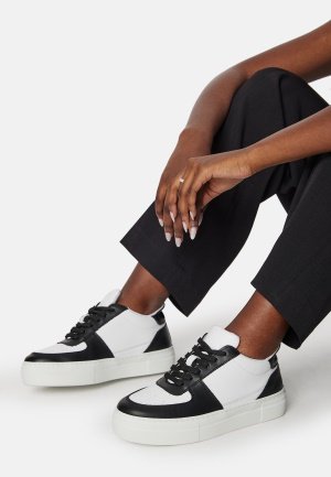 SELECTED FEMME Slfharper Leather Sneaker Black 40 SELECTED FEMME Slfharper Leather Sneaker Black 40