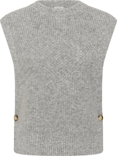 Part Two Charlyepw Waistcoat Grey XXL Part Two Charlyepw Waistcoat Grey XXL