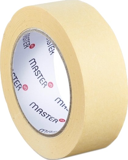 Afdækningstape Master"in Expert 80 °C Varmebestandig 38 Mm X 50.00 M Samlet Tykkelse 132 Μm Kerned 24 Stk.