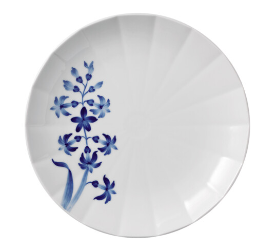 Royal Copenhagen Blomst asjett 22 cm hyasint
