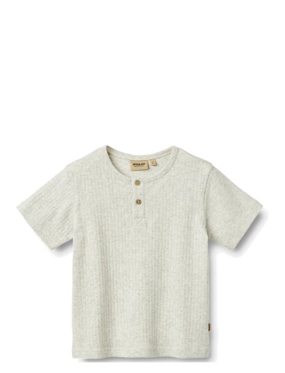 Wheat T Shirt S/S Lumi Grey 128 Wheat T Shirt S/S Lumi Grey 128