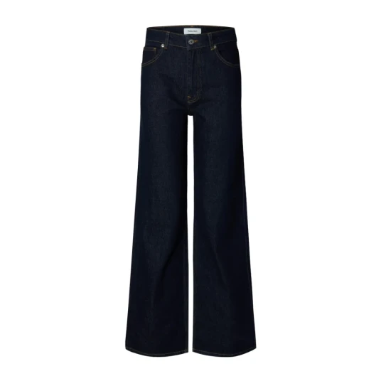 Selected Femme Dame Jeans Blå W26 L32,
