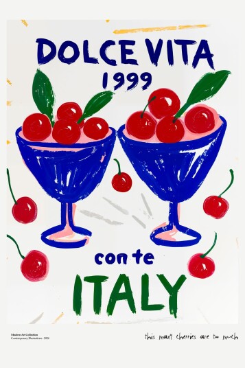 Plakat Dolce Vita Italia