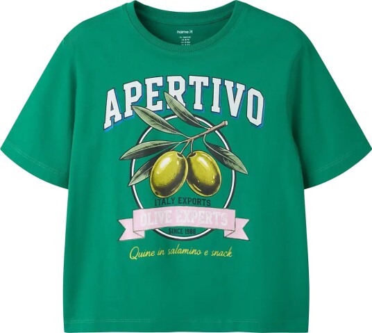 Name It Nkfhulina Ss Nreg Top Green 116