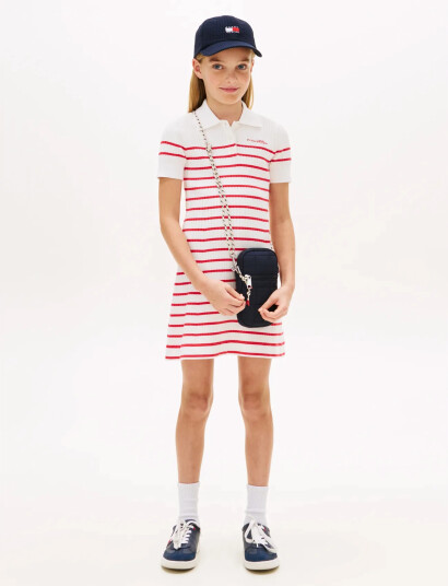 Tommy Hilfiger Sweater Dress Ss Red 122 Tommy Hilfiger Sweater Dress Ss Red 122