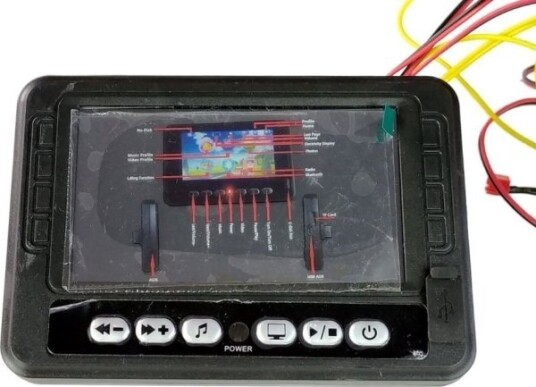 Lean Cars Lcd Mp4 Musikkpanel For Range Rover Dk-Rr999