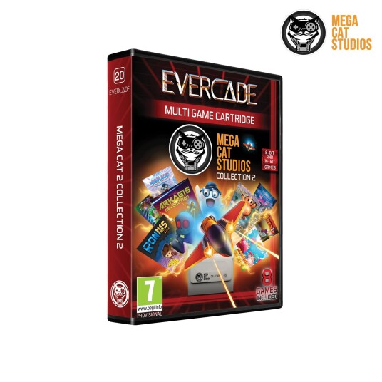 Blaze Evercade Mega Cat 2 Cartridge Blaze Evercade Mega Cat 2 Cartridge