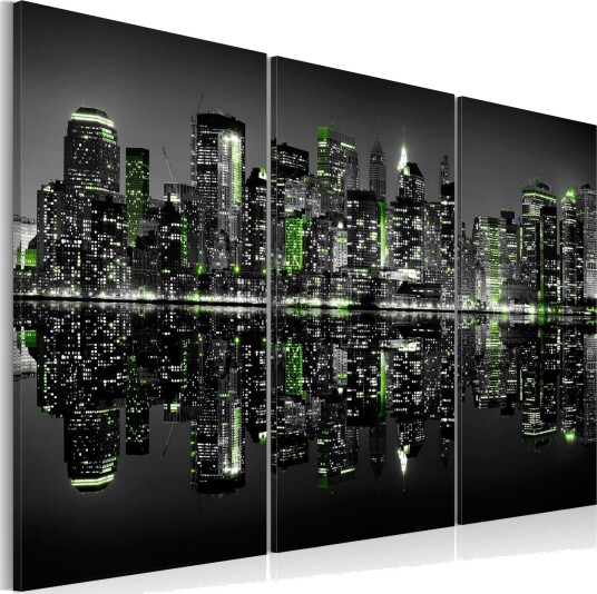 Bilde Green New York 60x40 Artgeist sp. z o. o.