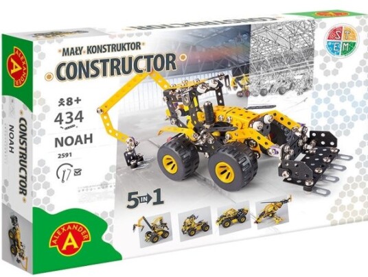 Constructor Pro Noah 5-I-1 Metal Konstruktionsbyggesæt Constructor Pro Noah 5-I-1 Metal Konstruktionsbyggesæt