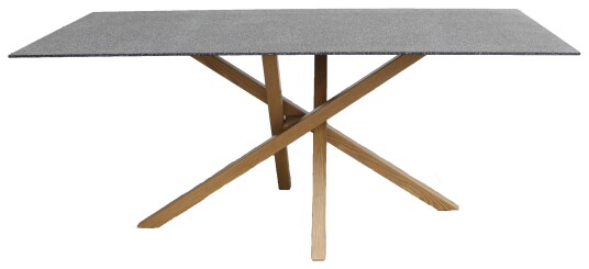 Venture Design Piazza spisebord Grå 180 x 90 cm Grå