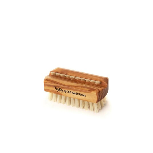 Taylor Of Old Bond Street Small Pure Bristle Nail Brushes Olivewood