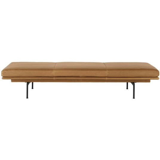 Muuto Outline Dagseng Cognacfarget / Sort