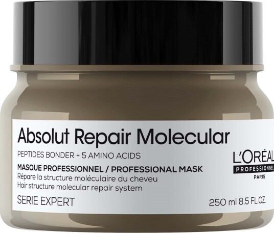 L'Oréal Professionnel Absolut Repair Molecular Rinse-Off Mask 250 L'Oréal Professionnel Absolut Repair Molecular Rinse-Off Mask 250
