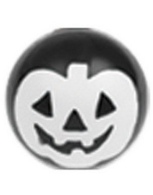 Pumpkin" Akrylkule Strl 6 mm kule til 1.6 mm stang
