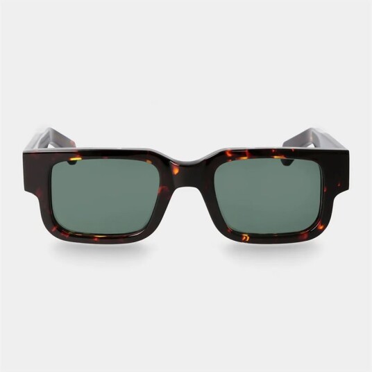 Silk Eco Dark Havana - Bottle Green