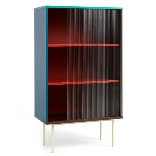 Hay Colour Cabinet Vitrineskap Glassdør / Multi Hay Colour Cabinet Vitrineskap Glassdør / Multi