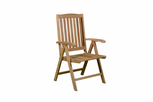 Selected Exclusive Soul posisjonsstol Teak Grå