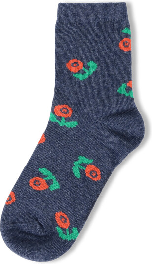 Bobo Choses Stamp Bloom All Over Short Socks Purple 35/37