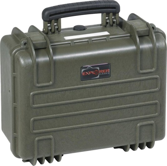 Explorer Cases 3818 Flightcase - 380x270x180mm - Olivengrønn