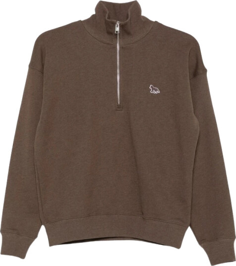 Maison Kitsuné Dame Gensere & Hettegensere Brun S,