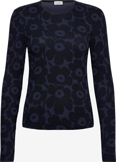 Marimekko Vaihde Unikko DARK BLUE BLACK XL Marimekko Vaihde Unikko DARK BLUE BLACK XL