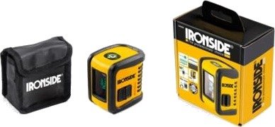 Ironside Krysslaser 103629 Grønn Laser, Mini