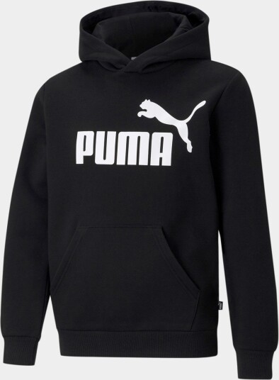 Puma Ess Big Logo Hoodie Fl B Puma Black 116 Hoodies Puma Ess Big Logo Hoodie Fl B Puma Black 116 Hoodies