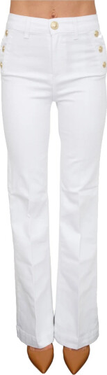 Liu Jo Dame Jeans Hvit W29,