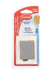 Hähnel HL-E5 Oppladbart Li-Ion Batteri for Canon Kameraer 1000mAh
