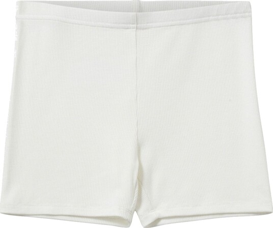 Sofie Schnoor Shorts Rib White Sofie Schnoor 8 år 128 Shorts Hvit