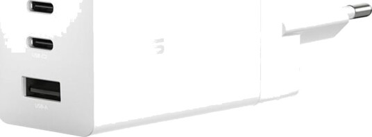 ASUS 100W GaN vegglader USB-C/USB-A med USB-C-kabel – hvit