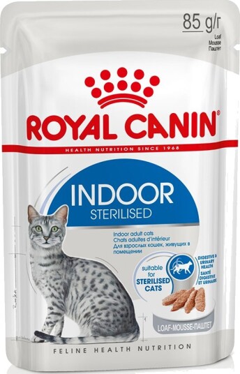 Royal Canin Indoor Sterilised Mousse 12 x 85 g Royal Canin Indoor Sterilised Mousse 12 x 85 g