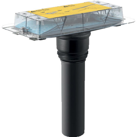 Geberit Cleanline 50mm Utløp Underdel for Dusjkanal