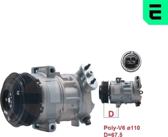 AC kompressor ERA 670019